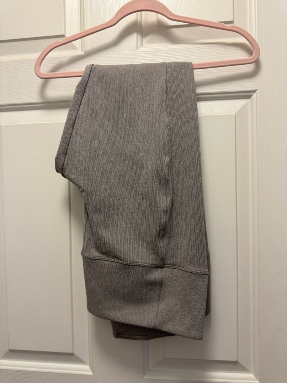 Athleta Women’s Brown Delancey Herringbone Leggings with Zip Pockets